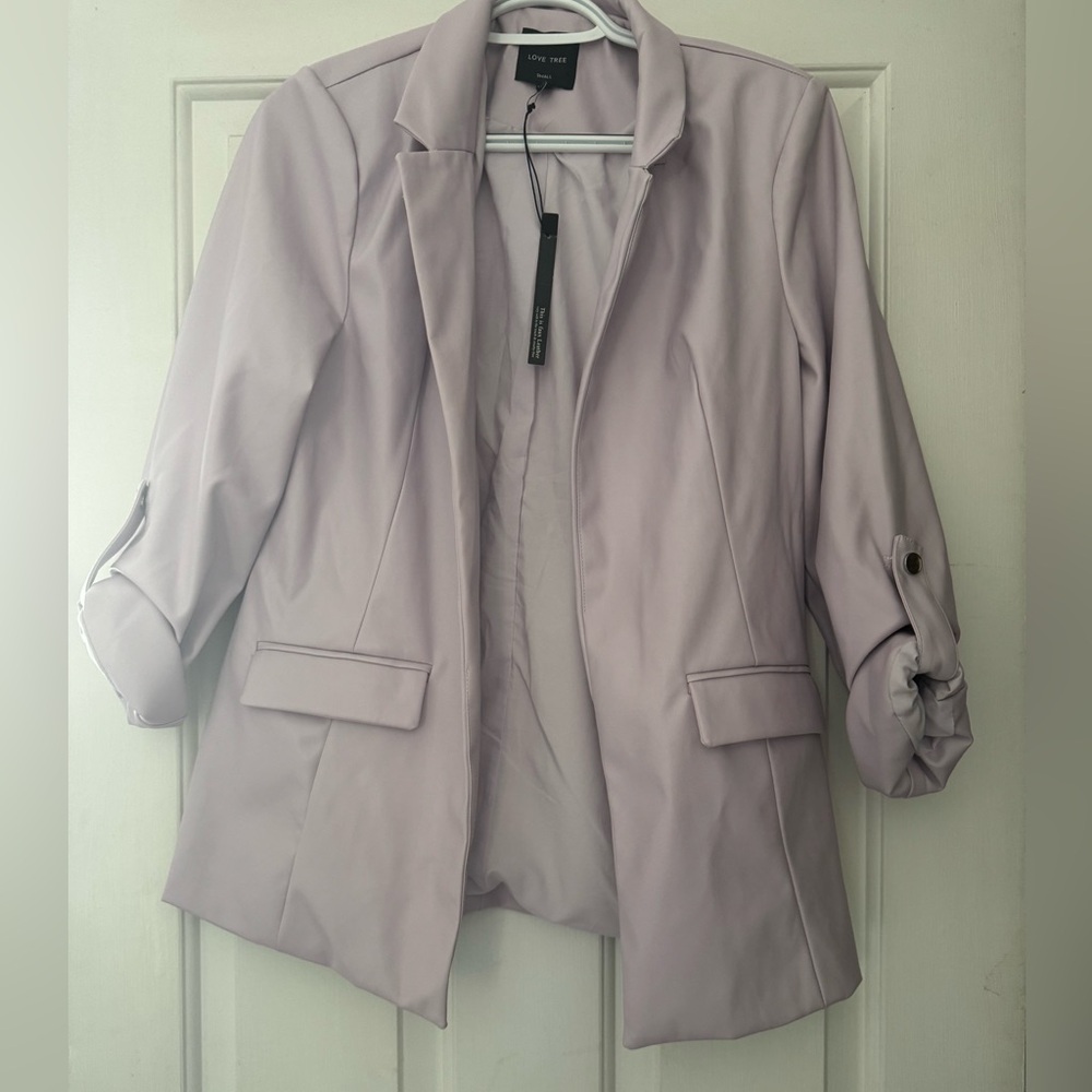 Love Trap Faux Leather Jacket